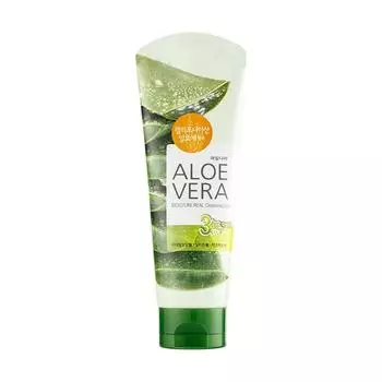 KWAILNARAAloe Vera Moisture Real успокаивающая очищающая пенка 150 мл 1 PCS