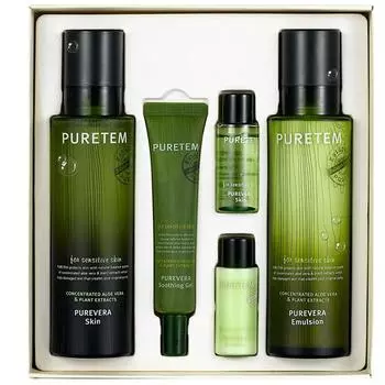 Kwalilnara Pure Item Pure Vera Skin Care Набор из 2 предметов (Кожа + Лосьон)