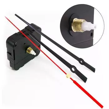 Кварцевые 24-часовые настенные часы, запасные части, модуль двигателя и комплект ручек, инструменты для ремонта, бесшумный комплект