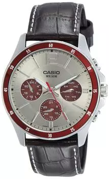 Кварцевые часы Casio MTP-1374L-7A1VDF мужские [Товар] серебряный