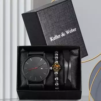 Кварцевые часы для мужчин, часы-календарь, деловые часы, мужской браслет, подарочный набор, модные спортивные наручные часы, Relogio Masculino