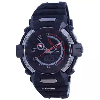 Кварцевые часы Westar с хронографом и силиконовым ремешком 85000 PTN 001 100M Мужские часы