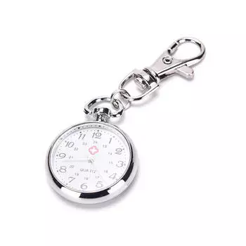 Кварцевые карманные часы из нержавеющей стали, милый брелок-цепочка в подарок 25cm