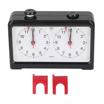 Кварцевый шахматный таймер многофункциональный ретро украшения на батарейках шахматные часы для шахмат