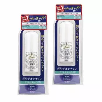[Квази-лекарство] Deonature Soft Stone W Underarm Straight Antiperspirant Stick, один предмет 20 г (х 2)