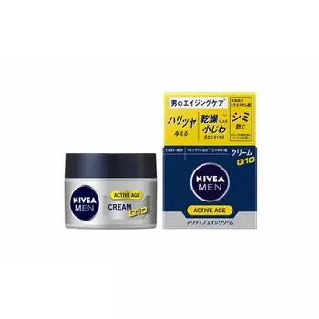 [Квази-лекарство] Крем Nivea Men Active Age [Для мужчин] [Уход за кожей против старения] [Придает упругость и блеск] [Предотвращает появление морщин] [Отбеливает] [Предотвращает появление пятен и веснушек]