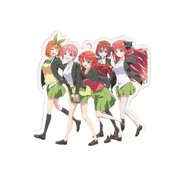 Квинтэссенция группы квинтуплетов, подставка для модели, тарелка Накано Ичика Нино Мику Йоцуба Ицуки, фигурки, акриловая доска 1