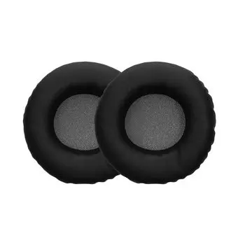 kwmobile 2x Чехол для наушников AudioTechnica Совместимые сменные амбушюры Подушка из искусственной кожи Черный ATH-S200BT / ATH-S220BT -