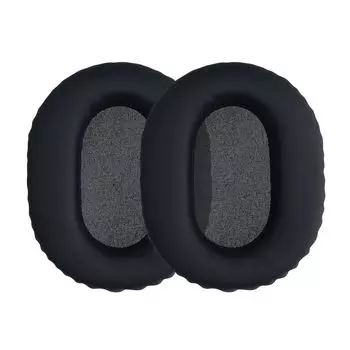 kwmobile 2x Headphone Cover Compatible with Sony Replacement Ear Pads Cushion PU Leather Navy Blue WH-CH720N / WH-CH710N -
