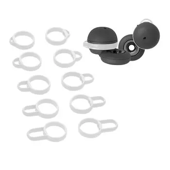 kwmobile 5x Sony LinkBuds совместимый наушник сменный силиконовый ушной вкладыш защита от падения белый WF-L900 -