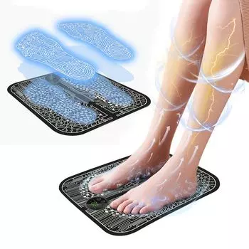 KXP Foot Care Dual Wave EMS 39 уровней силы давления на стопу Подошва стопы Уважение к японскому руководству по эксплуатации EMS, стопы, технология, чёрный