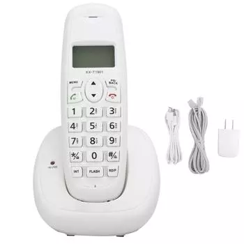 KXT1901 Настольный телефон Домашний стационарный телефон FSK DTMF Caller ID Стационарный телефон