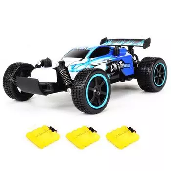 KY 1881 2,4 ГГц, 20 км/ч, 2WD, 1/20, матовый электрический багги RTR, радиоуправляемая машина с тремя батареями синий