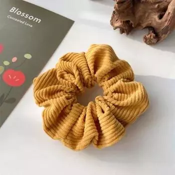 KYDZSW Женские Девушки Вельвет Однотонный Скранчи Эластичные Резинки для Волос Мода Хвост Резинка для Волос Веревка Головной Убор