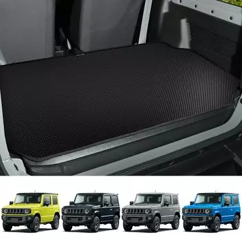 KYG Luggage Mat for New Jimny Sierra Scratch Resistant Waterproof Stain Resistant Black [JB64W]/Jimny [JB74W] Anti-Slip