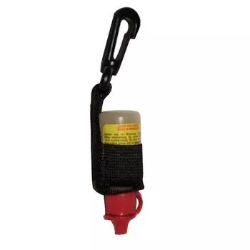 Kylebooker Держатель для поплавка для сухой нахлыстовой рыбалки, держатель для бутылки с поплавком, прикрепляется к рыболовному жилету