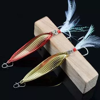 Kylebooker приманка для джиговой рыбалки 7,5 г 10 г 15 г 20 г ложка приманка воблер Isca искусственная спиннерная приманка металлическая приманка