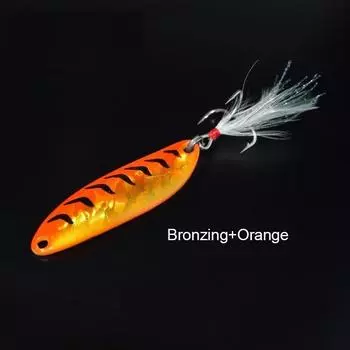 Kylebooker Рыболовная приманка Ложка 10 г Металлическая приманка Isca с искусственным льдом Зимние рыболовные снасти Оборудование Оптовая продажа Peche