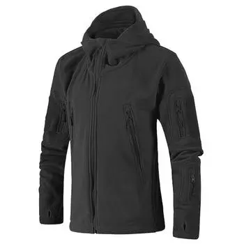 Kylebooker Tad Тактическая флисовая куртка для рыбалки и охоты DFL-10 XS чёрный