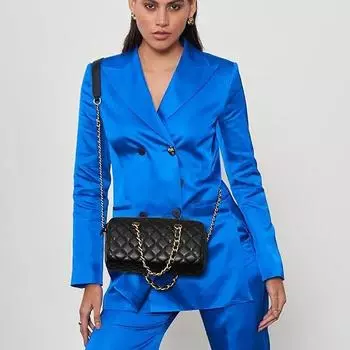 Стеганая сумка Kylee с ремешком-цепочкой