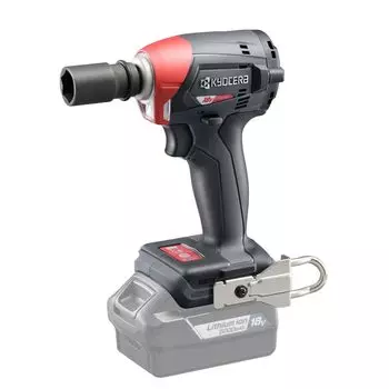 Kyocera Former Ryobi Professional Rechargeable Impact Wrench Body Only Carrying Case Sold DIW184 655901B with a brushless split core Comes with a