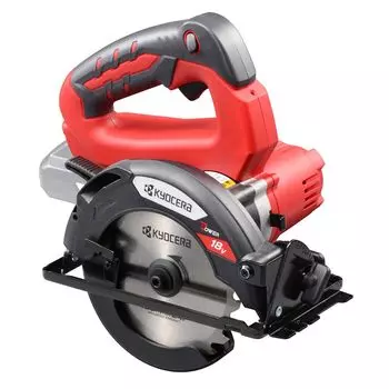 Kyocera Old Ryobi Rechargeable Circular Saw Body Only Pack and Charger Sold 600101B cutting materials and 45mm square Powerful and speedy cutting