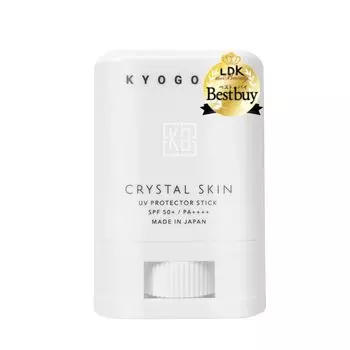 Kyogoku Crystal Skin UV Stick Гладкий отбеливающий солнцезащитный крем с защитой от ультрафиолета, водостойкий Сделано в Японии SPF50+ PA++++