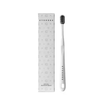 Kyogoku Crystal Whitening Dense Контролируется активным уходом за неприятным запахом изо рта Щетка, Зубная щетка, Щетина, Дезинфицирующая, Стоматологическая, Мягкая, Премиум,