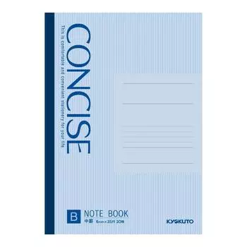 Kyokuto Notebook Concise B Ruled B5 SNC3B05S 5 Books