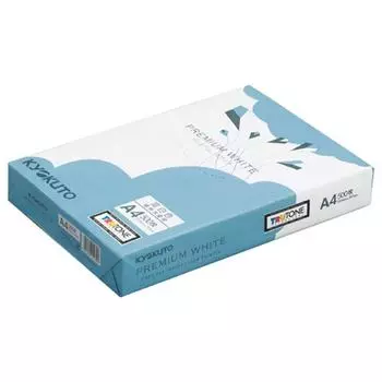 Kyokutou Copy Paper Premium White A4 500 sheets x 5 books PPCKA4 box