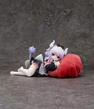 Kyon GONG Miss Dragon Maid Kanna Общая высота 90 мм масштабная окрашенная готовая фигурка сделана из полиэстера и приблизительно Кобаяши. (включая подушку) 1/7