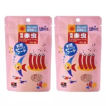 Kyorin сушеный мотыль тропическая рыба медака приманка 5 г набор из 2 шт и ложка для кормления набор