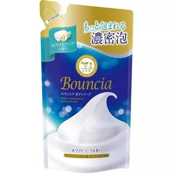 Kyoshinsha Milk Soap Bouncia Body Soap White Soap Scent Refill 360 мл Personal Средний ценовой диапазон