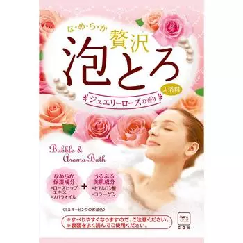 Kyoshinsha Молочное мыло Роскошная пена Жир - Соль для ванны - Аромат розы для ювелирных изделий 30 г Индивидуальные пакеты Общая упаковка Сульфат натрия, олефин натрия (С14-16) сул