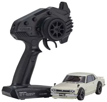 Kyosho AWD Nissan Skyline Tuned Version Белый 32636W Mini-Z 2000GT-R (KPGC10) 2,4 белый