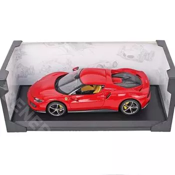 Kyosho Bburago 1/18 ferrari 296 GTB красный Готовый продукт