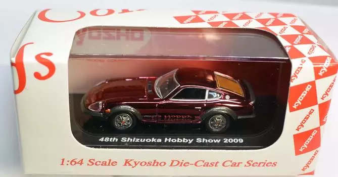 Kyosho beads collection 48th Shizuoka Hobby Show 2009 Nissan Fairlady Z 240ZG Red Chrome