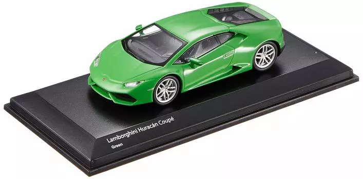 Kyosho Bunka Original Scale Mini Car Series Lamborghini Huracan Green Готовый продукт 1/64 зелёный