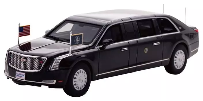 KYOSHO Cadillac One THE BEAST 2019 года выпуска, президентский автомобиль США, спецификация для внутреннего рынка США, готовый продукт RAI S 1/43