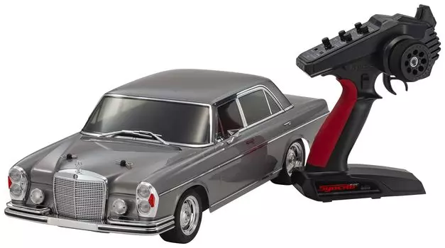 Kyosho EP 4WD Fazer Mk2 FZ02L Readyset 1971 300 SEL бежево-серый электрический радиоуправляемый 34436T1 1/10 Mercedes-Benz 6.3