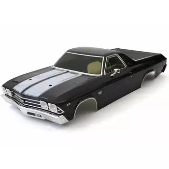 Kyosho FAB705BK Chevrolet El Camino SS 396 Комплект украшений черного цвета для кузова 1/10 чёрный