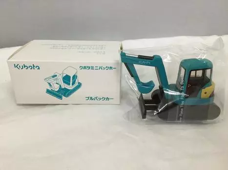 Kyosho Kubota Mini Backhoe Pull Back Car Complete Product