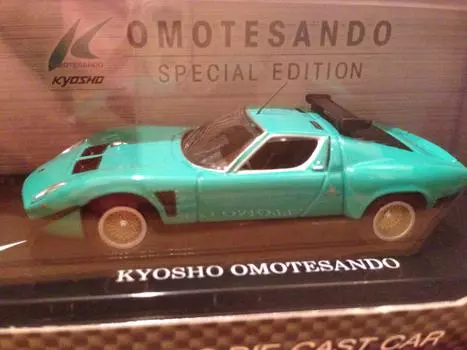 KYOSHO Lamborghini Jota SVR Green Omotesando SPECIAL 1/64 [Kyosho EDITION] зелёный