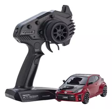 Kyosho MA020 Toyota GRMN Yaris Rally Package Красный Электрический Радиоуправляемый 32648MR r/s