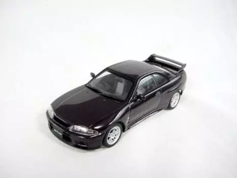 KYOSHO Nissan Skyline R33 Late Model Фиолетовый Готовый Продукт 1/43 GT-R фиолетовый