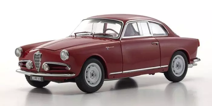 Kyosho Original Alfa Romeo Giulietta Sprint Veloce Red Finished Product KS08957VR 1/18