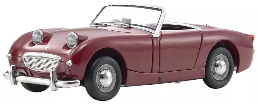 Kyosho Original Austin Healey Sprite Cherry Red Finished Product KS08953R 1/18