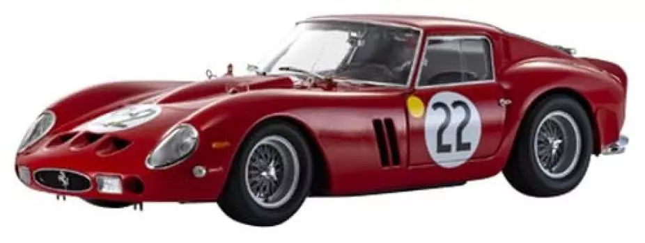 Kyosho Original Ferrari 250GTO 1962 LM Завершенный продукт 1/18 #22
