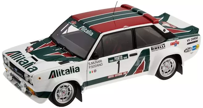 Kyosho Original Fiat 131 Abarth Rally 1978 Португалия Завершенный продукт 1/18 #1
