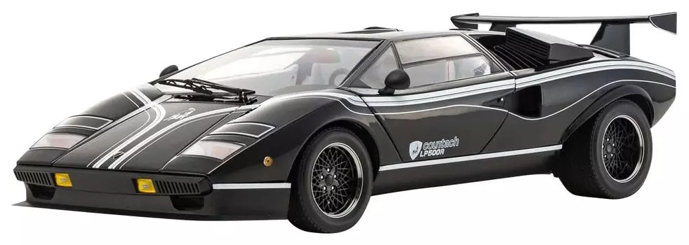 Kyosho Original Lamborghini Countach LP500R Черный Готовый Продукт KS08617BK 1/12 чёрный